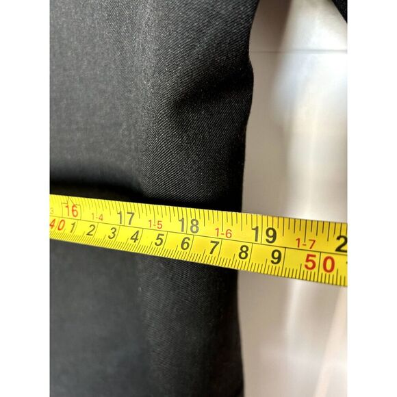 Jones of New York Men's 3 Button Blazer Sport Jacket Dark Gray Wool Size 40R - Picture 13 of 13